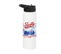 Jaws Amity Island Family Trip Shark tours 2026 Stainless Steel Insulated Water Bottle