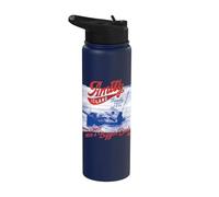 Jaws Amity Island Family Trip Shark tours 2026 Stainless Steel Insulated Water Bottle