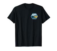 Jaws Amity Island Orca Boat Pocket Hit Camiseta