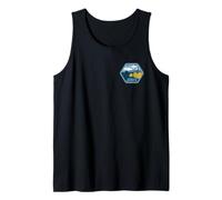 Jaws Amity Island Orca Boat Pocket Hit Camiseta sin Mangas