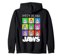 Jaws Amity Island Pop Art Sharks Sudadera con Capucha