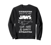 Jaws Amity Island Sun Surf & Sharks Sudadera