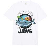 Jaws Amity Island Surf Scene Comfort Colors Adult Heavyweight T-Shirt