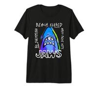 Jaws Beach Cerrado No Swimming Amity Police Camiseta Premium