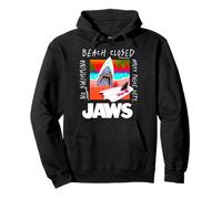 Jaws Beach Closed Surf Warning Sudadera con Capucha