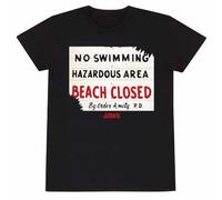 Jaws Camiseta unisex para adultos sin natación (XXL) (negro), Negro, XXL [video game]