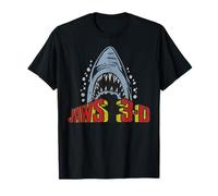 Jaws Retro 3D Poster Camiseta