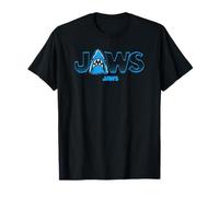 Jaws Shark Burst Logo Camiseta