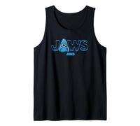 Jaws Shark Burst Logo Camiseta sin Mangas
