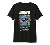 Jaws Sun Surf & Sharks Camiseta Premium