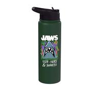 Jaws Sun Surf & Sharks Stainless Steel Insulated Water Bottle