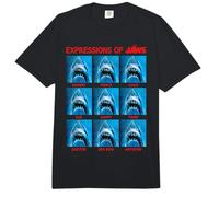 Jaws The Expressions of Jaws Photo Grid Panel Comfort Colors Adult Heavyweight T-Shirt