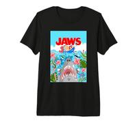 Jaws Vibrante Aventura Escena Océ Camiseta Premium