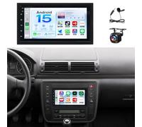 JAWSEU 4G+64G Radio Coche para VW Golf 4 Polo MK3 MK4 Passat b5 T4/T5