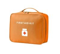 JAWSEU Bolsa de medicamentos, bolsa de medicamentos portátil, bolsa vacía de primeros auxilios, bolsa de cuidado para familias, bolsa de primeros auxilios, bolsa de emergencia, bolsa de almacenamiento