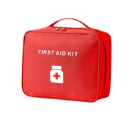 JAWSEU Bolsa de medicamentos, bolsa de medicamentos portátil, bolsa vacía de primeros auxilios, bolsa de cuidado para familias, bolsa de primeros auxilios, bolsa de emergencia, bolsa de almacenamiento