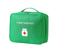 JAWSEU Bolsa de medicamentos, bolsa de medicamentos portátil, bolsa vacía de primeros auxilios, bolsa de cuidado para familias, bolsa de primeros auxilios, bolsa de emergencia, bolsa de almacenamiento