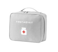 JAWSEU Bolsa de medicamentos, bolsa de medicamentos portátil, bolsa vacía de primeros auxilios, bolsa de cuidado para familias, bolsa de primeros auxilios, bolsa de emergencia, bolsa de almacenamiento