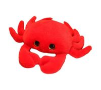 JAWSEU Peluche de Cangrejo Animal de Peluche Realista Suave y Lindo muñeco de Cangrejo Almohada de Peluche cojín Animales de Peluche tiernos Regalo para niños y Adultos 25 cm