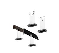 JAWSEU Soporte de Presentación para Sable Láser y Espada - Organizador de Plástico para Katana Samurai Wakizashi