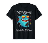 Jawsome Since 2025 Shark Lover Retro Ocean Animal Humor Ambiente Camiseta