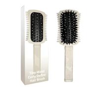 JAWUZ Curl Defining Brush,Cepillo Curly Rizos,Cepillo Multifuncional Definidor De Rizos,Cepillo Pelo Rizado Para Desenredar,Dar Forma y Definir Rizos Para Mujeres,Beige