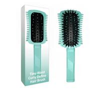 JAWUZ Curl Defining Brush,Cepillo Curly Rizos,Cepillo Multifuncional Definidor De Rizos,Cepillo Pelo Rizado Para Desenredar,Dar Forma y Definir Rizos Para Mujeres,Verde