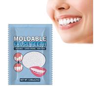 JAWUZ Kit de empaste Dental Temporal,Dientes postizos temporales para fijación, empaste de Diente Roto faltante, 25 g