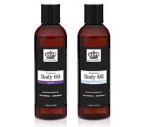 JAX OF LONDON Jax Of London Paquete combinado de 200 ml de aceite corporal Aliens and Angles para hombres y mujeres, aceite corporal inspirado, aceite de masaje hidratante para la piel, aceite corpora