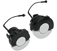 JAXICREY 2 tapas de depósito de aceite para motosierra, tapa de depósito de aceite para motosierra, tapa de depósito de combustible, piezas de repuesto, compatible con Stihl para MS250 MS251 MS381