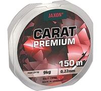 Jaxon Carat Premium - Sedal de pesca (150 m, 0,10 - 0,45 mm, monofilamento 0,22 mm/9 kg)