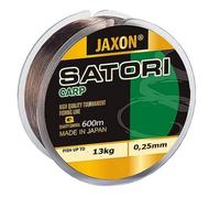 Jaxon Satori Carp - Sedal de pesca (600 m, 0,25 mm, 13 kg)