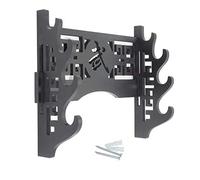 JAXU CWN 'ART Tablero de Densidad Montaje en Pared Espada Katana Soporte de Madera Soporte de Espada Samurai Soporte de suspensión Soporte (3 Pisos)