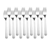 JAY - 11050002 - Pack de 12 Tenedores de Mesa, Colección Alma, 202 mm, Acero Inoxidable, Espesor 2,5 mm, Manejo Equilibrado para Uso Diario, Fabricado en España