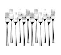 JAY - 11091002 - Pack de 12 Tenedores de Mesa, Colección Titanio, 202 mm, Acero Inoxidable 18/10, Espesor 3 mm, Equilibrio y Resistencia para Uso Diario, Fabricado en España