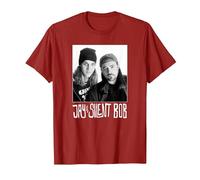 Jay and Silent Bob Photograph Camiseta, Hombre, Arándano, XXL