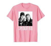 Jay and Silent Bob Photograph Camiseta, Hombre, Rosado, XXL