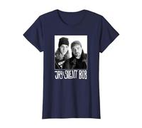 Jay and Silent Bob Photograph Camiseta, Mujer, Azul Marino, 3XL