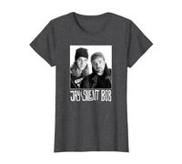 Jay and Silent Bob Photograph Camiseta, Mujer, Jaspeado Oscuro, S