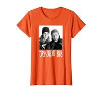 Jay and Silent Bob Photograph Camiseta, Mujer, Naranja, 3XL
