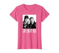 Jay and Silent Bob Photograph Camiseta, Mujer, Rosa Jaspeado, 3XL