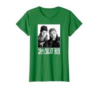 Jay and Silent Bob Photograph Camiseta, Mujer, Verde Kelly, L