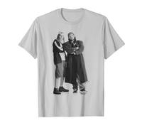 Jay and Silent Bob Standing Pose Camiseta, Hombre, Plata, L