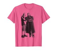 Jay and Silent Bob Standing Pose Camiseta, Hombre, Rosa Jaspeado, XXL