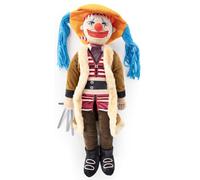 Jay Franco - Almohada de peluche de One Piece Buggy - Almohada de personaje de 66 cm rellena