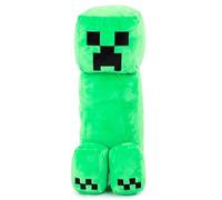 Jay Franco Almohada de Peluche Suave para Dormir, Viajar y abrazar con el diseño de Creeper de Minecraft, 50 cm