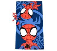 Jay Franco Bluey & Bingo Bath Toilel & Bath Buddy Buddy Accesorios de la baera - Incluye una toalla de microfibra de 25 x 50 pulgadas y un compa