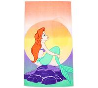 Jay Franco Disney La Sirenita Libre en El Oceano Toalla de Playa Grande 86cm x 162cm 100% Algodón