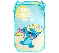 Jay Franco Disney Lilo and Stitch - Cesta desplegable para ropa o juguetes (80 L)