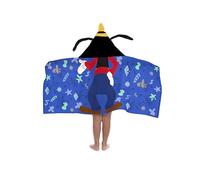 Jay Franco Disney Mickey Mouse Y Sus Amigos Goofy - Capa De Baño con Capucha 56 × 56 cm para Niños, Súper Suave para Baño, Playa, Piscina Y Viaje, Producto con Licencia Oficial, Azul